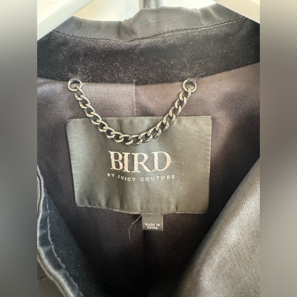 Bird, by Juicy Couture velvet, fitted military jacket, gently used - Picture 2 of 6